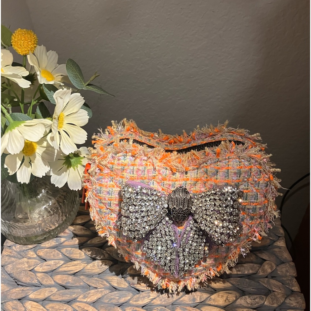 Kurt Geiger, Tweed London,heart bag